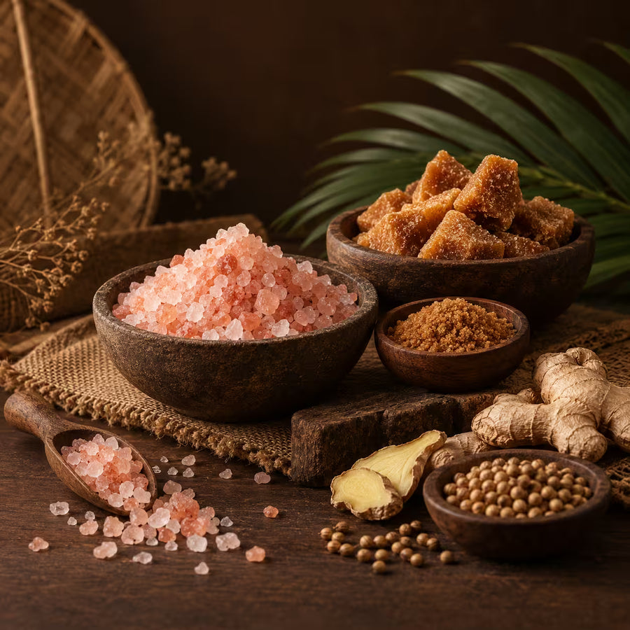 Earthen vats maintain living mineral integrity and enzymatic richness.